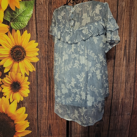 De Chance Layered Ruffled Blouse - Picture 3 of 7